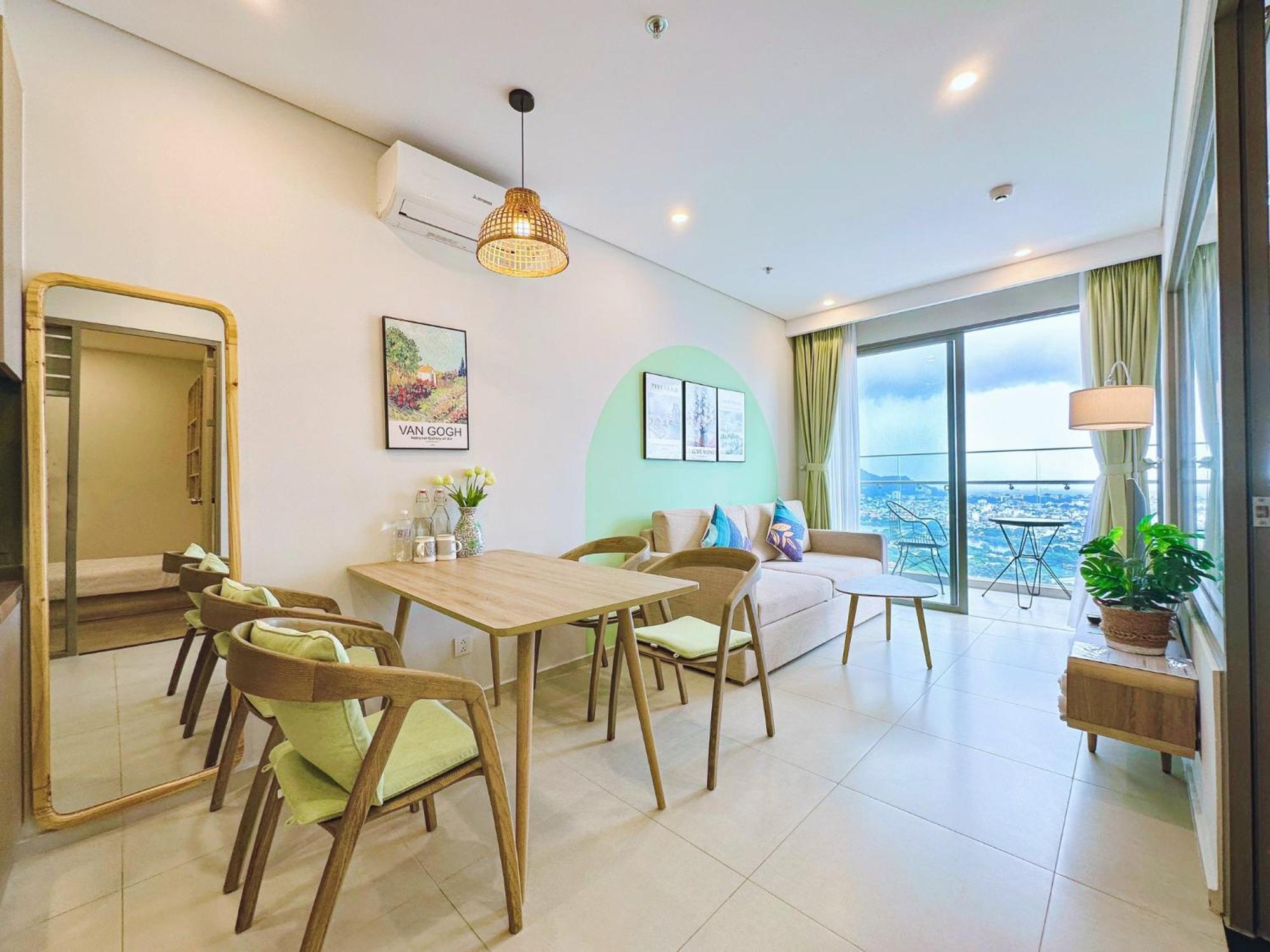 The Sóng Apartment - Căn Hộ Nghỉ Dưỡng Miễn Phí Hồ Bơi Vô Cực,Công Viên Nước Trẻ Em Vung Tau Exterior foto