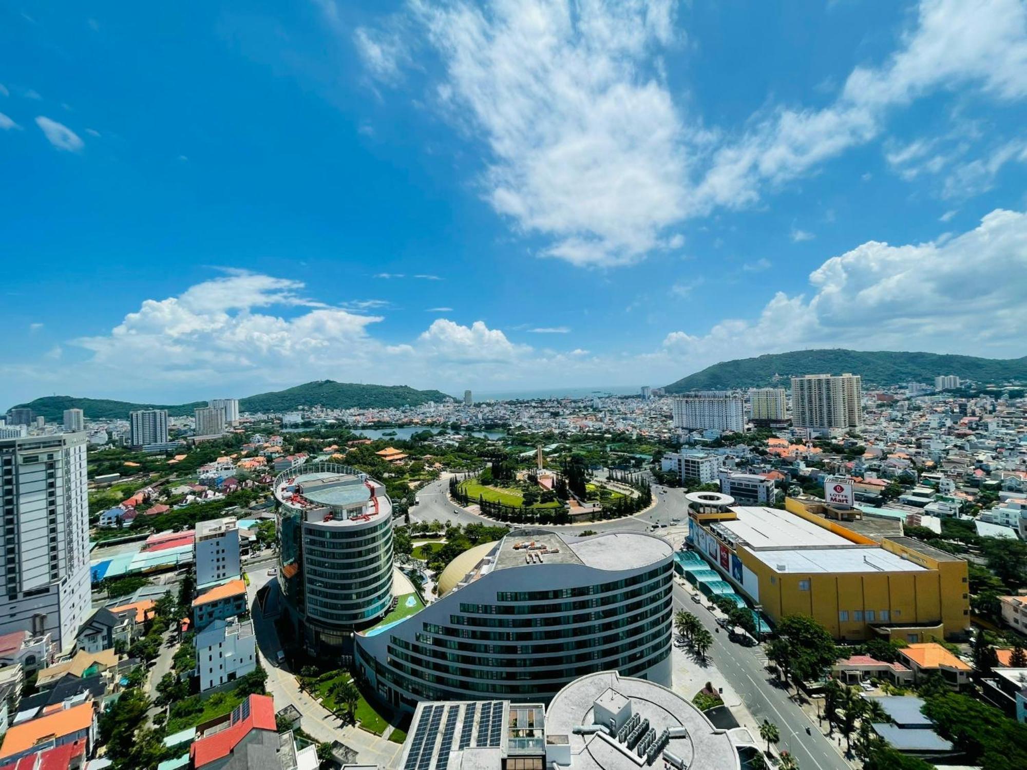 The Sóng Apartment - Căn Hộ Nghỉ Dưỡng Miễn Phí Hồ Bơi Vô Cực,Công Viên Nước Trẻ Em Vung Tau Exterior foto