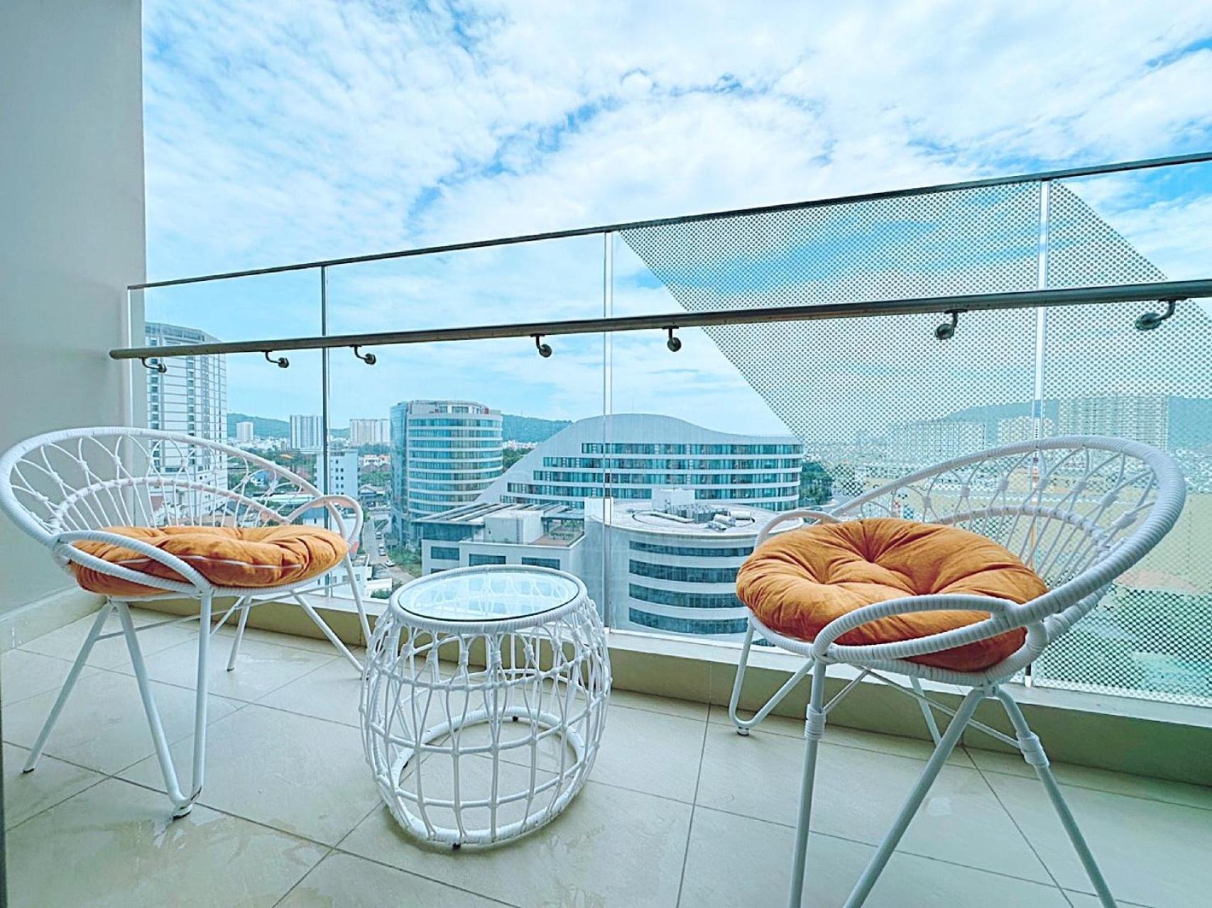 The Sóng Apartment - Căn Hộ Nghỉ Dưỡng Miễn Phí Hồ Bơi Vô Cực,Công Viên Nước Trẻ Em Vung Tau Exterior foto