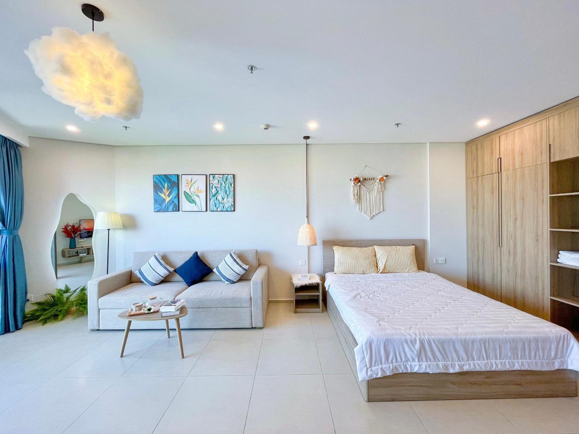 The Sóng Apartment - Căn Hộ Nghỉ Dưỡng Miễn Phí Hồ Bơi Vô Cực,Công Viên Nước Trẻ Em Vung Tau Exterior foto