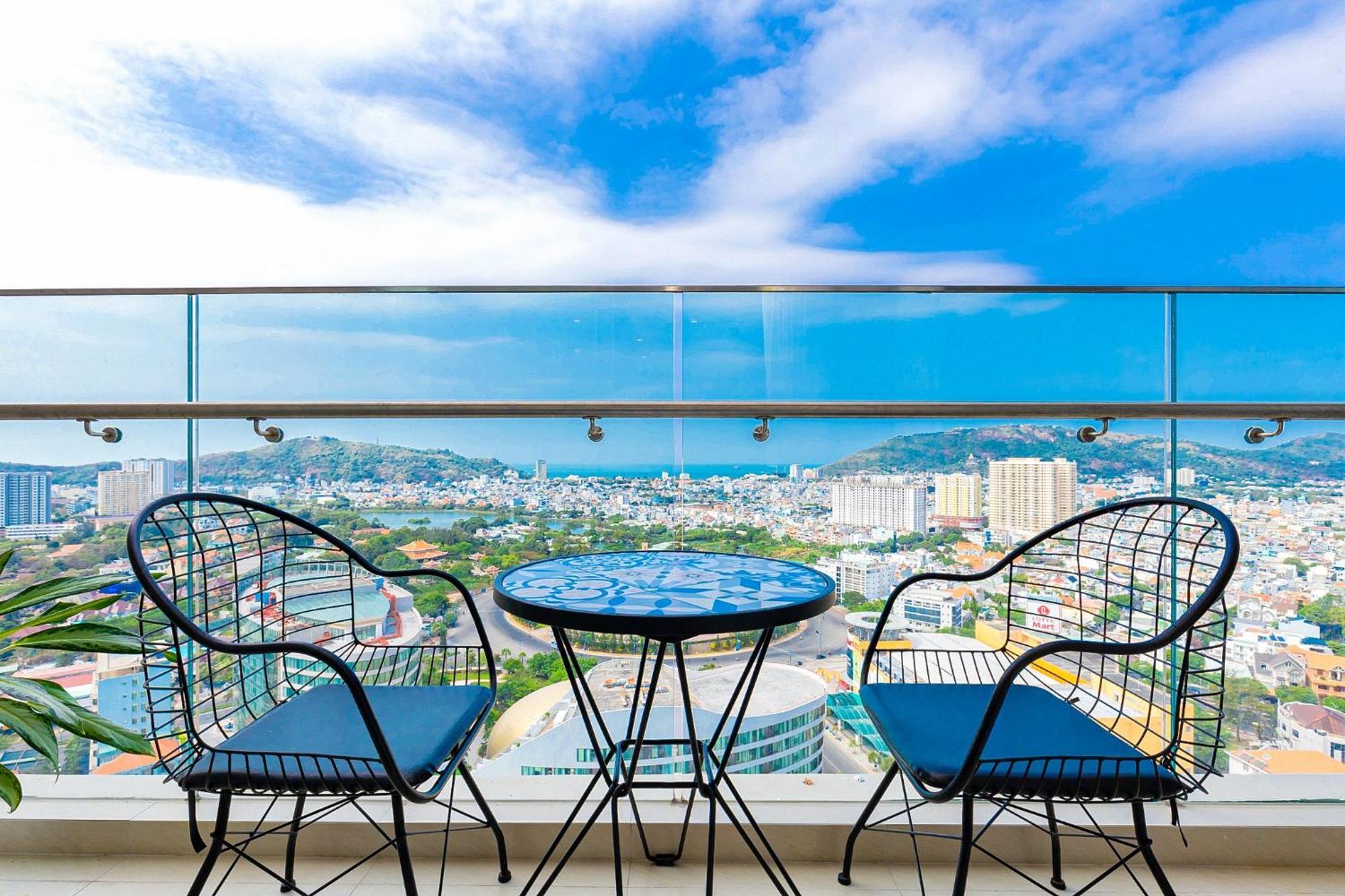 The Sóng Apartment - Căn Hộ Nghỉ Dưỡng Miễn Phí Hồ Bơi Vô Cực,Công Viên Nước Trẻ Em Vung Tau Exterior foto
