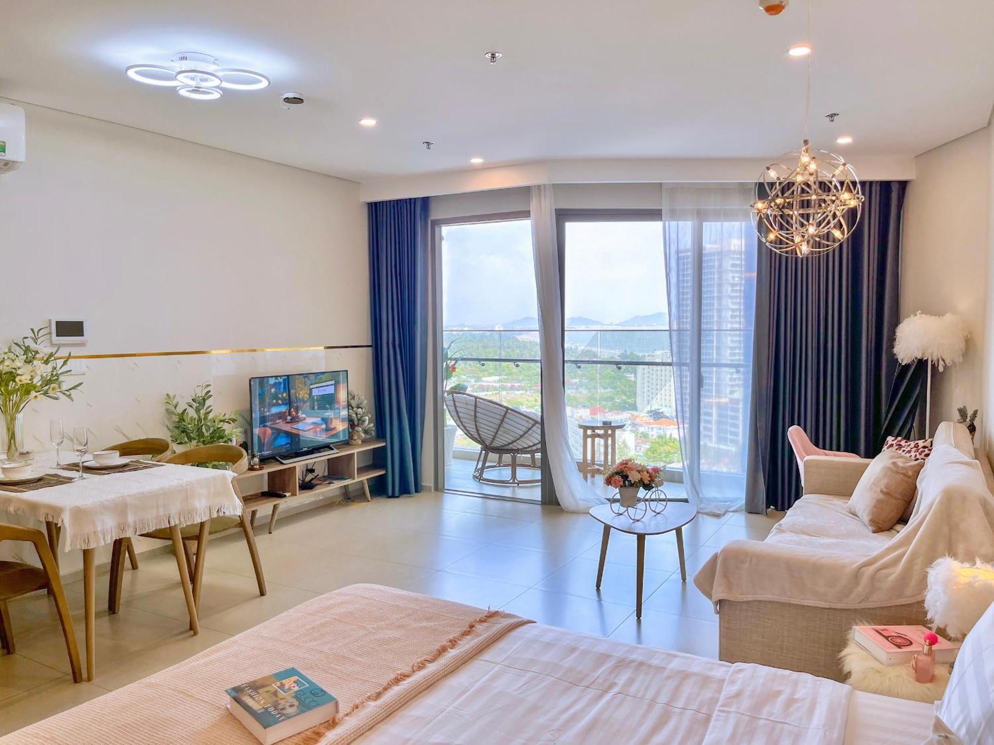 The Sóng Apartment - Căn Hộ Nghỉ Dưỡng Miễn Phí Hồ Bơi Vô Cực,Công Viên Nước Trẻ Em Vung Tau Exterior foto